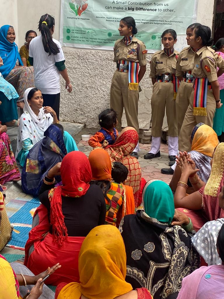 Food donation during Makar Sankranti