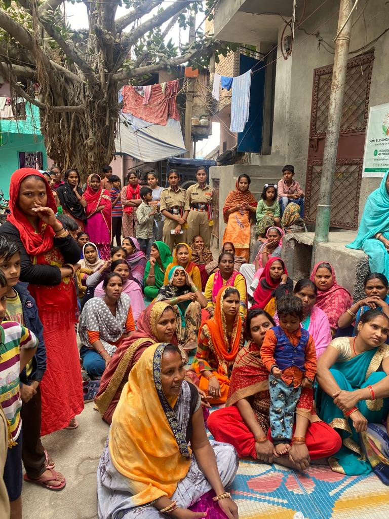 Food donation during Makar Sankranti