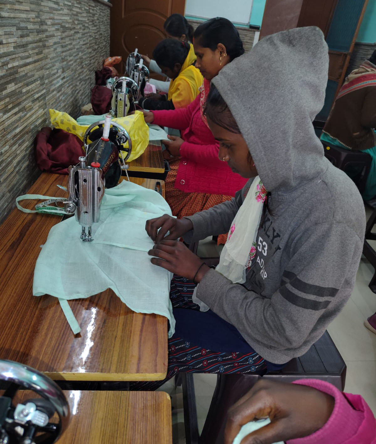 Food donation during Makar Sankranti